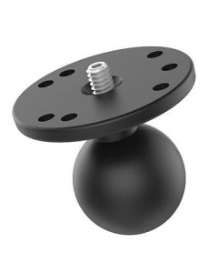 RAM Mounts RAM Ball Adapter with Round Plate and 1/4"-20 Threaded Stud