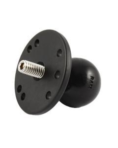 RAM Mounts RAM Ball Adapter with Round Plate and 3/8"-16 Threaded Stud