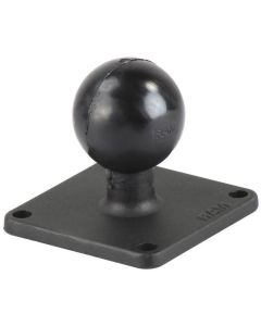 RAM Mounts Base, 2.5" x 2.5", Black
