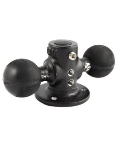 RAM Mounts Double Ball Adapter with Round Base