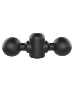 RAM Mounts Double Ball Adapter with 1/2" NPT Threaded Hole