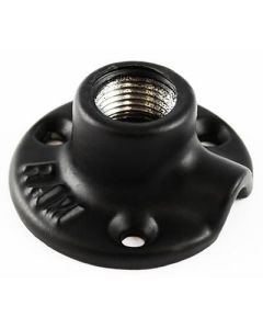 RAM Mounts RAM 90-Degree 1/2" NPT Threaded Hole with Round Base
