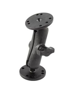 RAM Mounts RAM Double Ball Mount with Composite Arm and Metal Round Plates