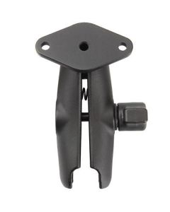 RAM Mounts RAM Double Socket Arm with Diamond Plate