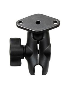 RAM Mounts RAM Double Socket Arm with Diamond Plate