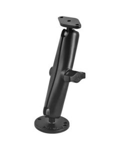 RAM Mounts RAM Double Ball Drill-Down Mount with Diamond Plate