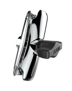 RAM Mounts RAM Chrome Double Socket Arm
