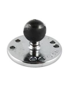 RAM Mounts RAM Chrome Round Plate with Ball