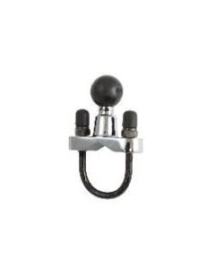 RAM Mounts RAM Chrome Handlebar U-Bolt Base for Rails 1" to 1.25" in Diameter