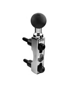 RAM Mounts RAM Chrome Motorcycle Brake/Clutch Reservoir Ball Base