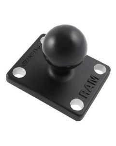 RAM Mounts RAM Ball Adapter with AMPS Plate and 7mm Holes