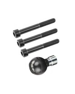 RAM Mounts RAM Motorcycle Handlebar Clamp Base with M8 Bolts