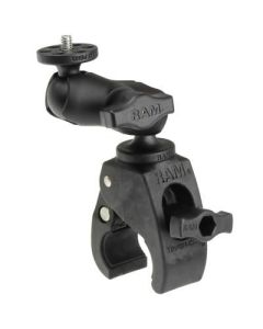 RAM Mounts RAM Tough-Claw Small Clamp Mount with 1/4"-20 Action Camera Adapter