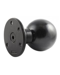 RAM Mounts RAM Large Round Plate with Ball & Steel Reinforced Bolt