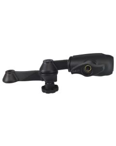 RAM Mounts 12" Double Swing Arm with 2.25" Open Socket Arm for 2.25" Diameter Round Bases
