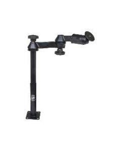 RAM Mounts RAM Tele-Pole with 12" & 9" Poles, Double Swing Arms & Round Plate
