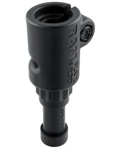 RAM Mounts ROD Spline Post with Flex Rod, Black