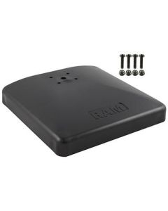 RAM Mounts RAM Weighted Composite Square Platform Base with AMPS Hole Pattern
