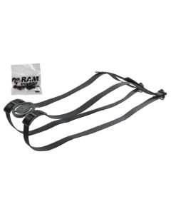 RAM Mounts Float Tube Strap Adapter Base, Black