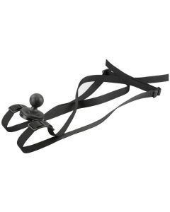 RAM Mounts Float Tube Strap Adapter Ball Base, Black
