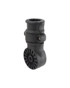 RAM Mounts Adapt-A-Post with Female Composite Ratchet Adapter, Black