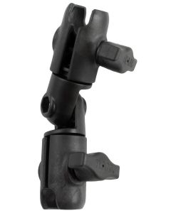 RAM Mounts Composite Double Socket Swivel & Ratchet Arm with No Center Knob