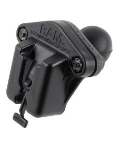 RAM Mounts Universal Receiver with Ball, Black