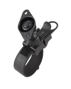 RAM Mounts RAM EZ-Strap Rail Mount with Double Ball and Diamond Base Adapter