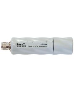 MikroTik Groove 52HPn, 2.4- 5GHz, AR9342-BL1A 600 MHz, 64 MB, Ethernet, 802.11a/b/g/n, PoE in, 9 - 30 V, Level3