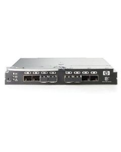 Hewlett Packard Enterprise The Brocade 4Gb SAN Switch for HP c-Class BladeSystem delivers an easy to manage Fibre Channel embedded switch solution with 4 Gbps performance to HP c-Class BladeSystem customers.