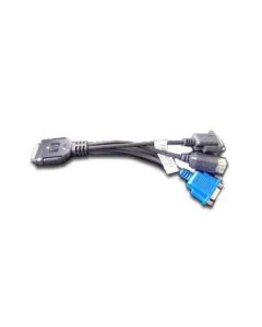 Hewlett Packard Enterprise HP c-Class blade SUV cable - Performs server blade administration, configuration and diagnostic procedures