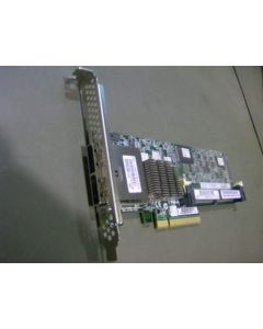 Hewlett Packard Enterprise Smart Array P421 controller board - PCIe x8 low profile SAS controller - Has two external x8 wide mini-SAS ports - For up to 6Gb/sec transfer rate for SAS and SATA - Does not include memory or backup power