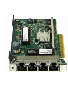 Hewlett Packard Enterprise Ethernet 1Gb 4-port 331FLR (FlexibleLOM form factor) adapter - For ProLiant Gen8 rack servers, supports Message Signaled Interrupts (MSI/MSI-X)