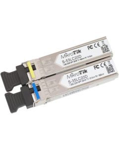 MikroTik 1.25G SM, 20km, LC, DDMI, SFP