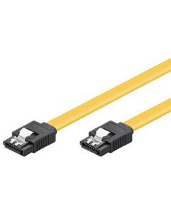 Microconnect SAT15005C6 SATA-kabel 0,5 m SATA 7-pin Geel