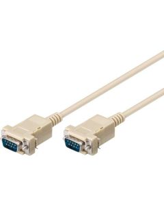 Microconnect SCSEHH3 seriële kabel Wit 3 m DB-9
