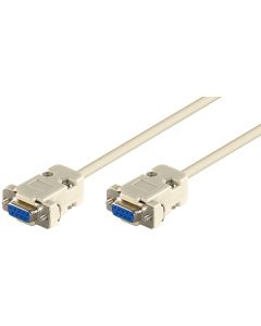 Microconnect SCSENN3N seriële kabel Wit 3 m DB-9