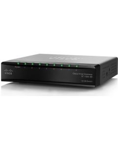 Cisco SB SF100D-08 - Fast Ethernet, 8x RJ-45, QoS, Desktop, 12V DC, 380g
