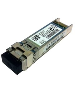 Cisco 10GBASE-LR SFP+ transceiver module for SMF, 1310-nm wavelength, LC duplex connector