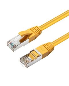 Microconnect SSTP60015Y netwerkkabel Geel 0,15 m Cat6 S/FTP (S-STP) Rond