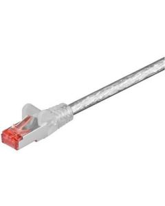 Microconnect SSTP60025T netwerkkabel Transparant 0,25 m Cat6 S/FTP (S-STP) Rond