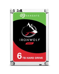 Seagate IronWolf ST6000VN0041 interne harde schijf 6 TB 7200 RPM 128 MB 3.5" SATA III