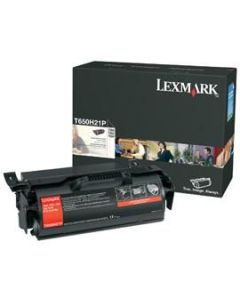 Lexmark Yield Print Cartridge for T650, T652, T654, 25K, 2.69kg, Black