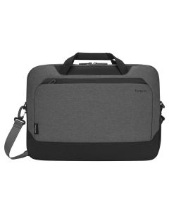 Targus CypressEco 39,6 cm (15.6") Aktetas Zwart, Grijs