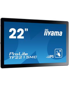 iiyama ProLite TF2215MC-B2 computer monitor 54,6 cm (21.5") 1920 x 1080 Pixels Full HD LED Touchscreen Multi-gebruiker Zwart