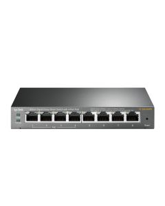 TP-Link TL-SG108PE Managed L2 Gigabit Ethernet (10/100/1000) Power over Ethernet (PoE) Zwart
