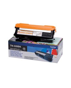 Brother TN-328BK tonercartridge 1 stuk(s) Origineel Zwart