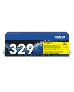 Brother TN-329Y tonercartridge 1 stuk(s) Origineel Geel
