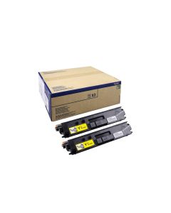 Brother TN-329YTWIN tonercartridge 2 stuk(s) Origineel Geel