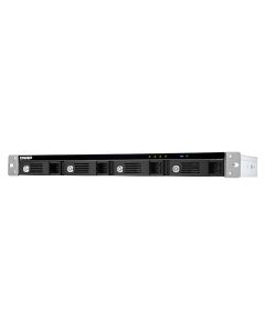 QNAP TR-004U behuizing voor opslagstations HDD-/SSD-behuizing Zwart, Grijs 2.5/3.5"